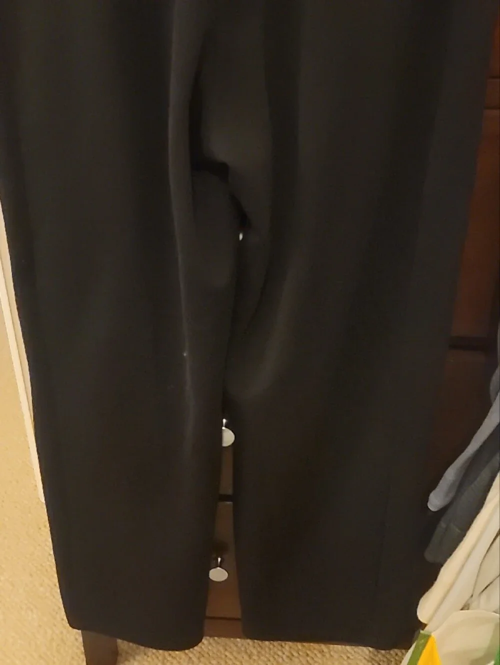NWOT Nike Black Jogger Sweatpants with White Swoosh Size XS